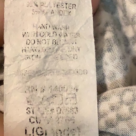 See You Monday Size Large Animal Print Mini Dress W/Adjustable Straps. Preloved - Picture 7 of 7